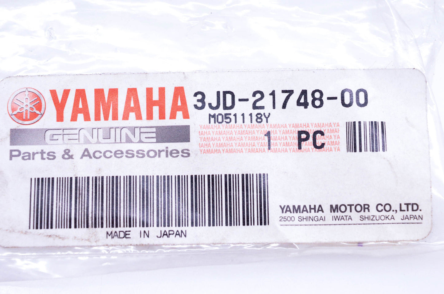 New OEM Yamaha 3JD-21748-00-00 Collar NOS