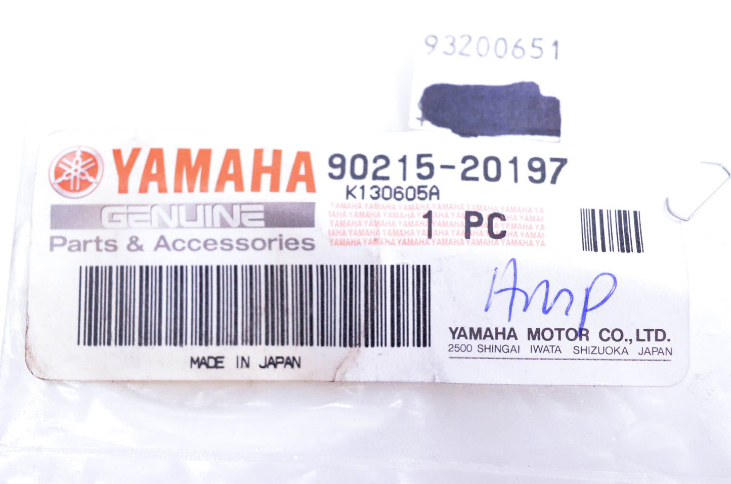 New OEM Yamaha 90215-20197-00 Lock Washer NOS