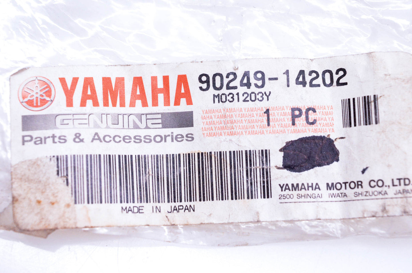 New OEM Yamaha 90249-14202-00 Special Shape Pin NOS