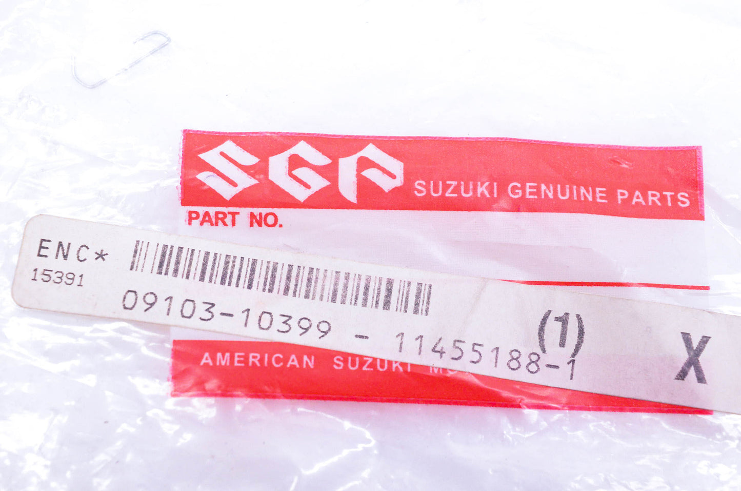 New OEM Suzuki 09103-10399 Bolt 10x125 NOS