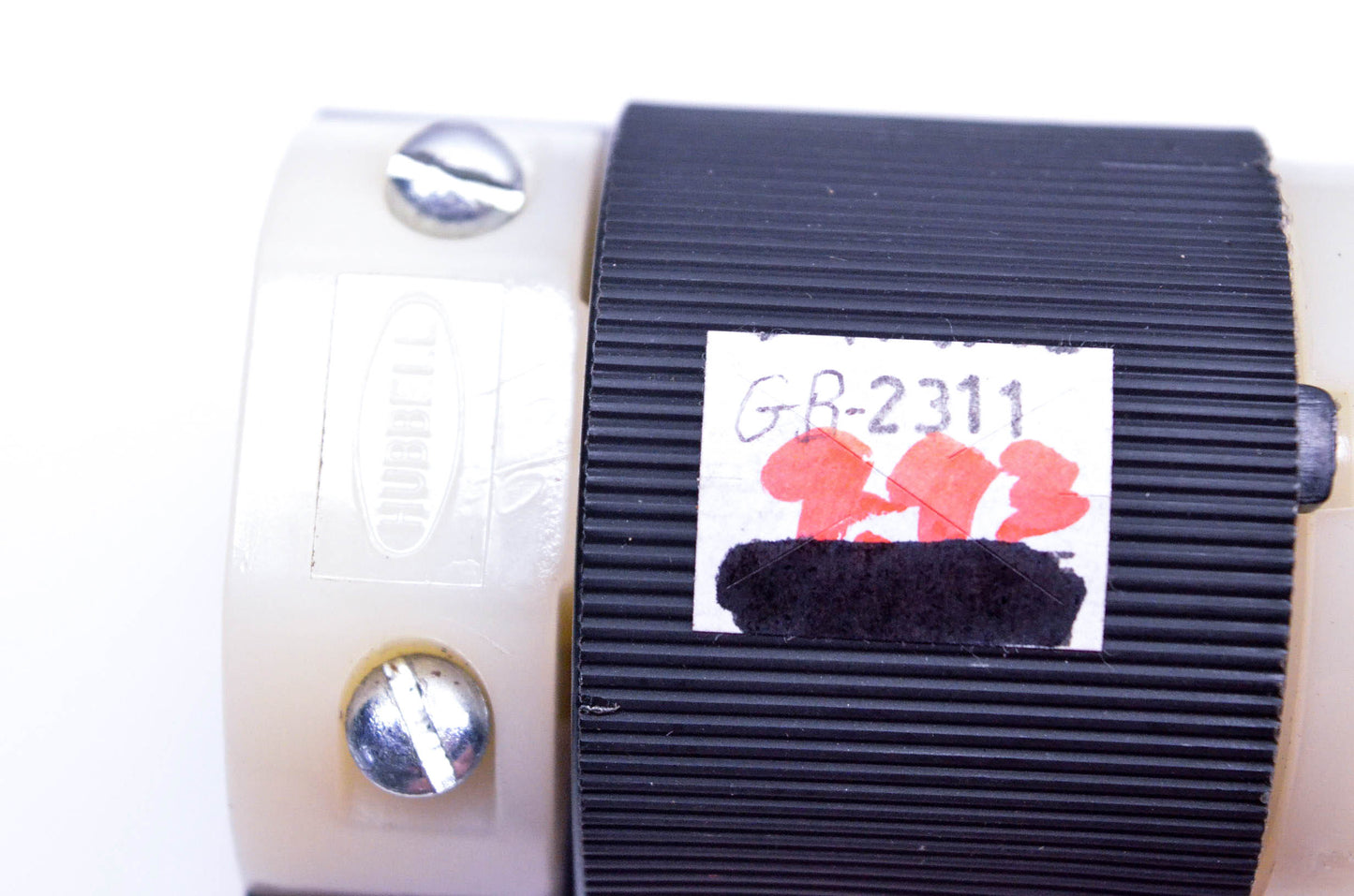 Hubbell GB2311 Twist Lock Grounding Plug 20A 125V NOS
