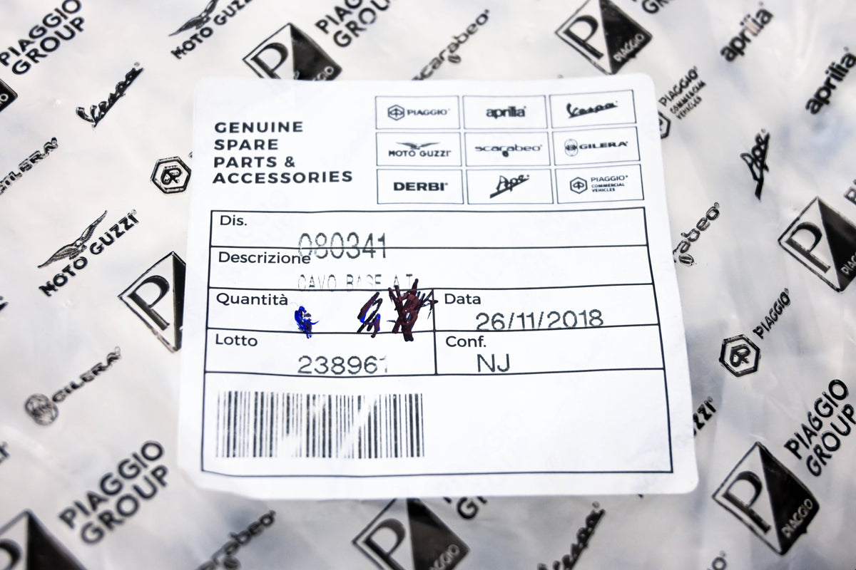 Vespa 080341 HT Cable NOS