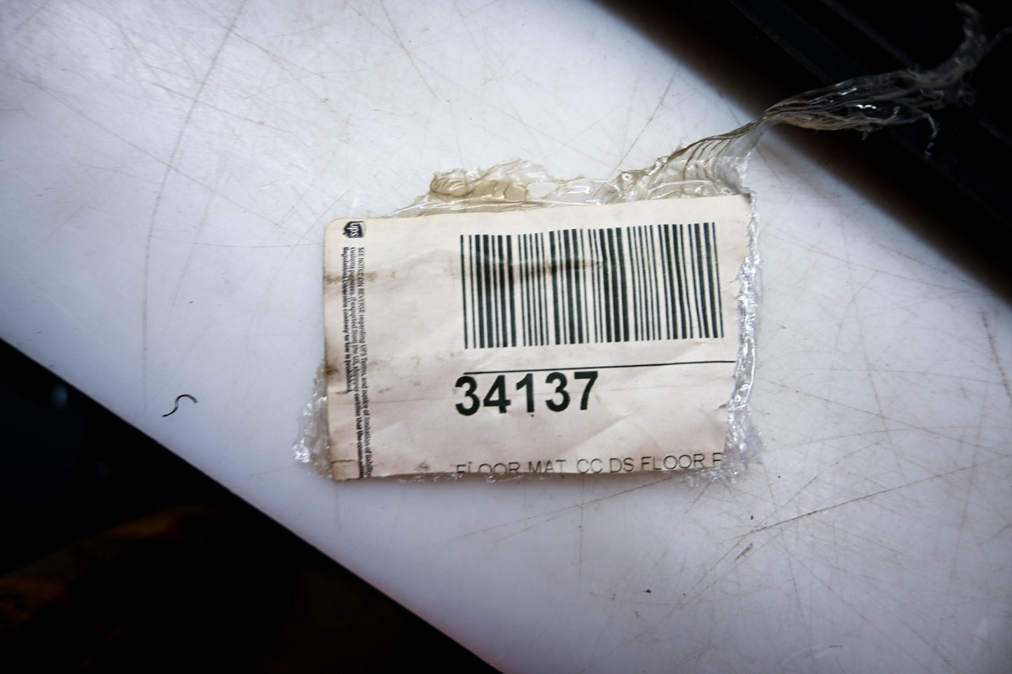 Club Car 34137 Floor Mat NOS