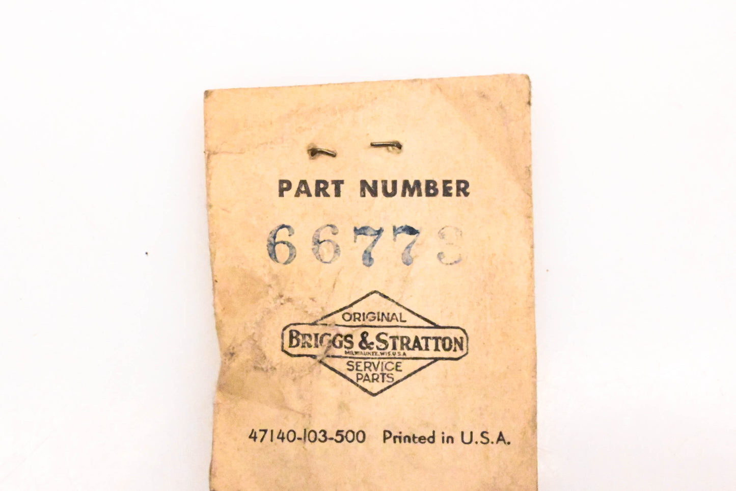 New OEM Briggs & Stratton 66773 Needle Valve Packing Nut NOS