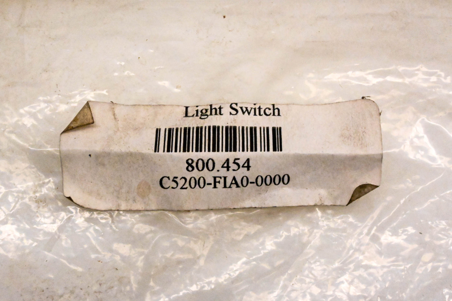 Eton C5200-FIA0-0000, 800454 Lefthand Light Lever Holder Assembly NOS