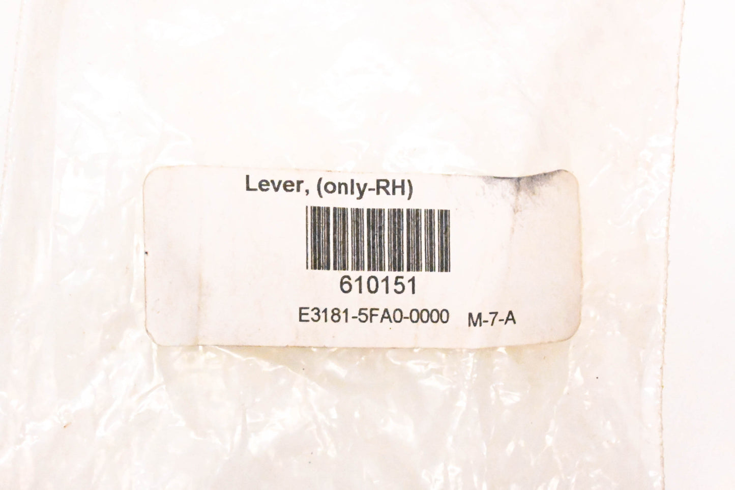 Eton E3181-5FA0-0000, 610151 Righthand Lever NOS