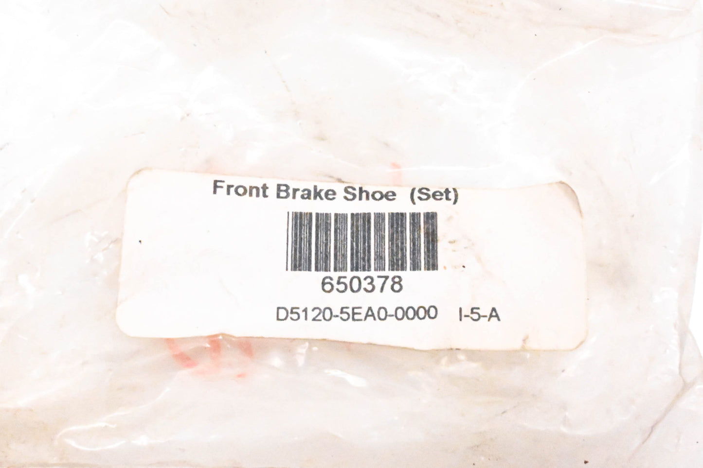 Eton D5120-5EA0-0000, 650378 Front Brake Shoe Kit NOS