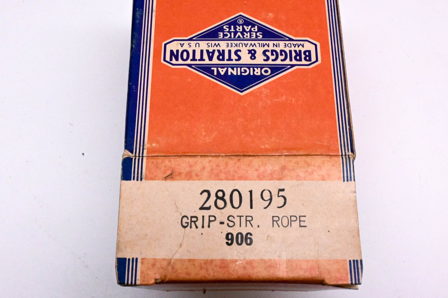New OEM Briggs & Stratton 280195 Starter Rope Grip NOS