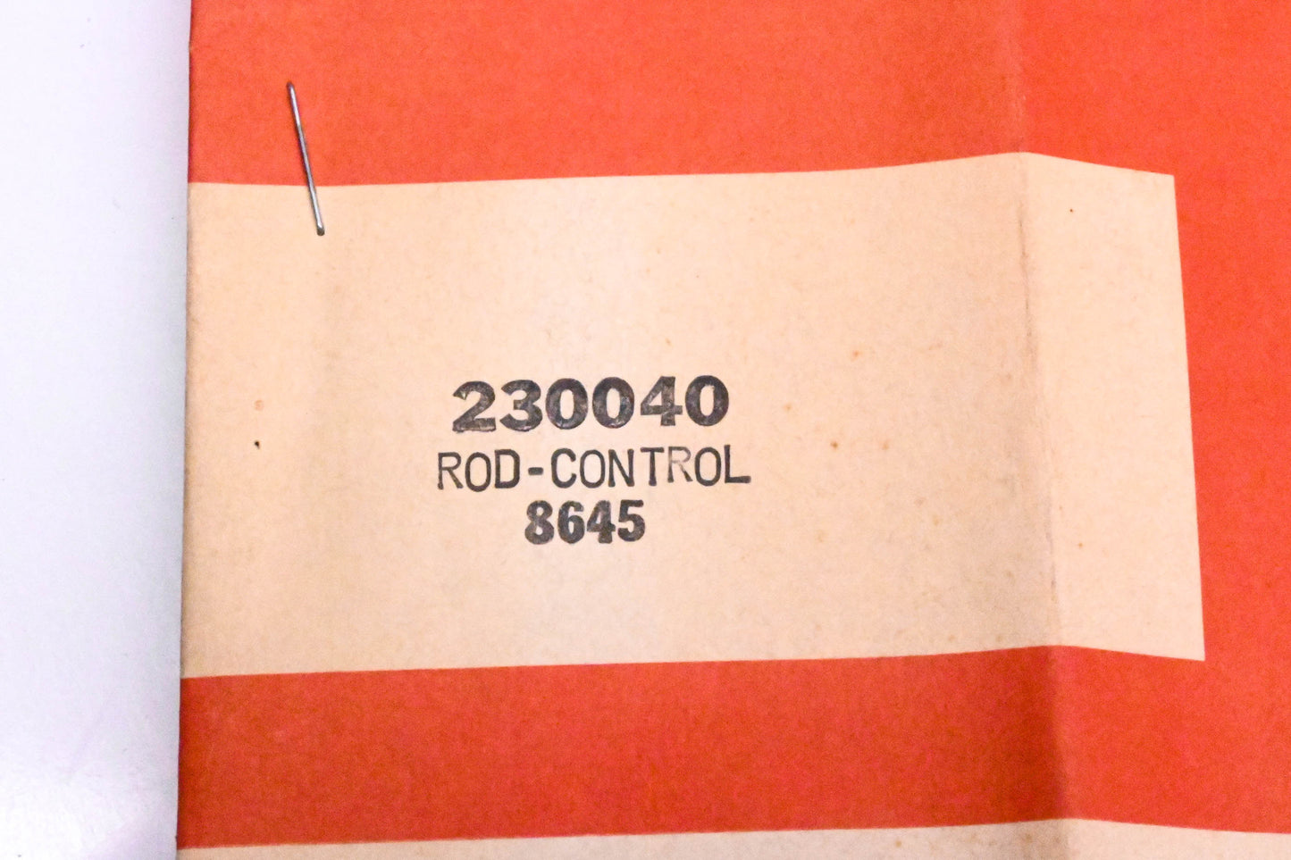 New OEM Briggs & Stratton 230040 Control Rod NOS