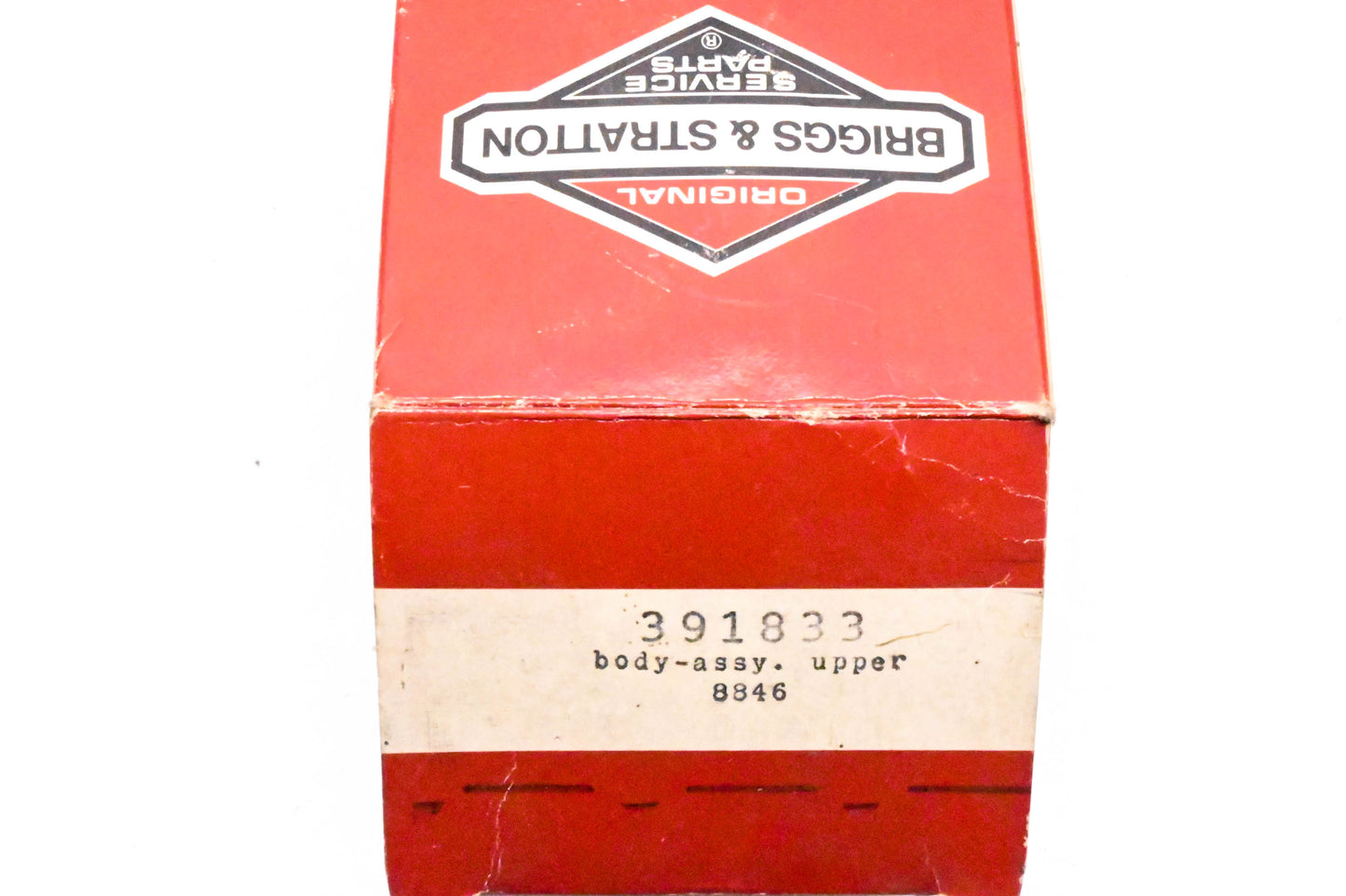 New OEM Briggs & Stratton 391833 Upper Carburetor Body NOS