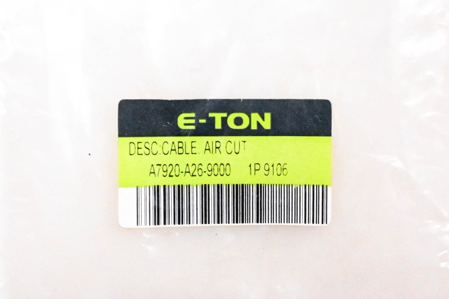 Eton A7920-A26-9000 Air Cut Cable NOS