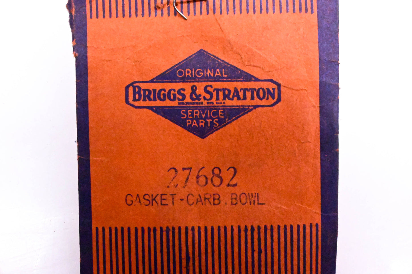 New OEM Briggs & Stratton 27682 Float Bowl Gaskets Qty 2 NOS