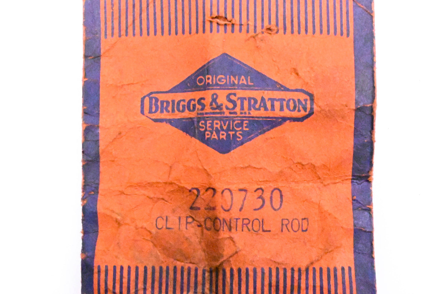 New OEM Briggs & Stratton 220730 Control Rod Clip NOS