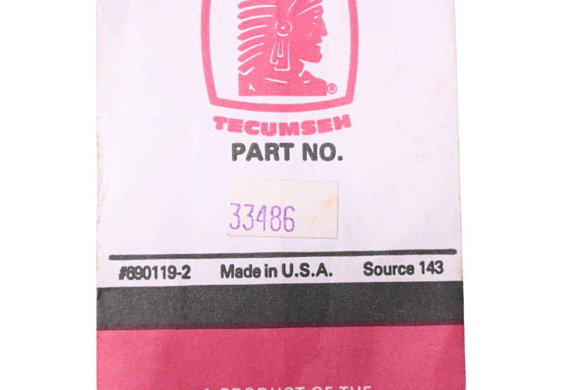 New OEM Tecumseh 33486 Circlips Qty 2 NOS