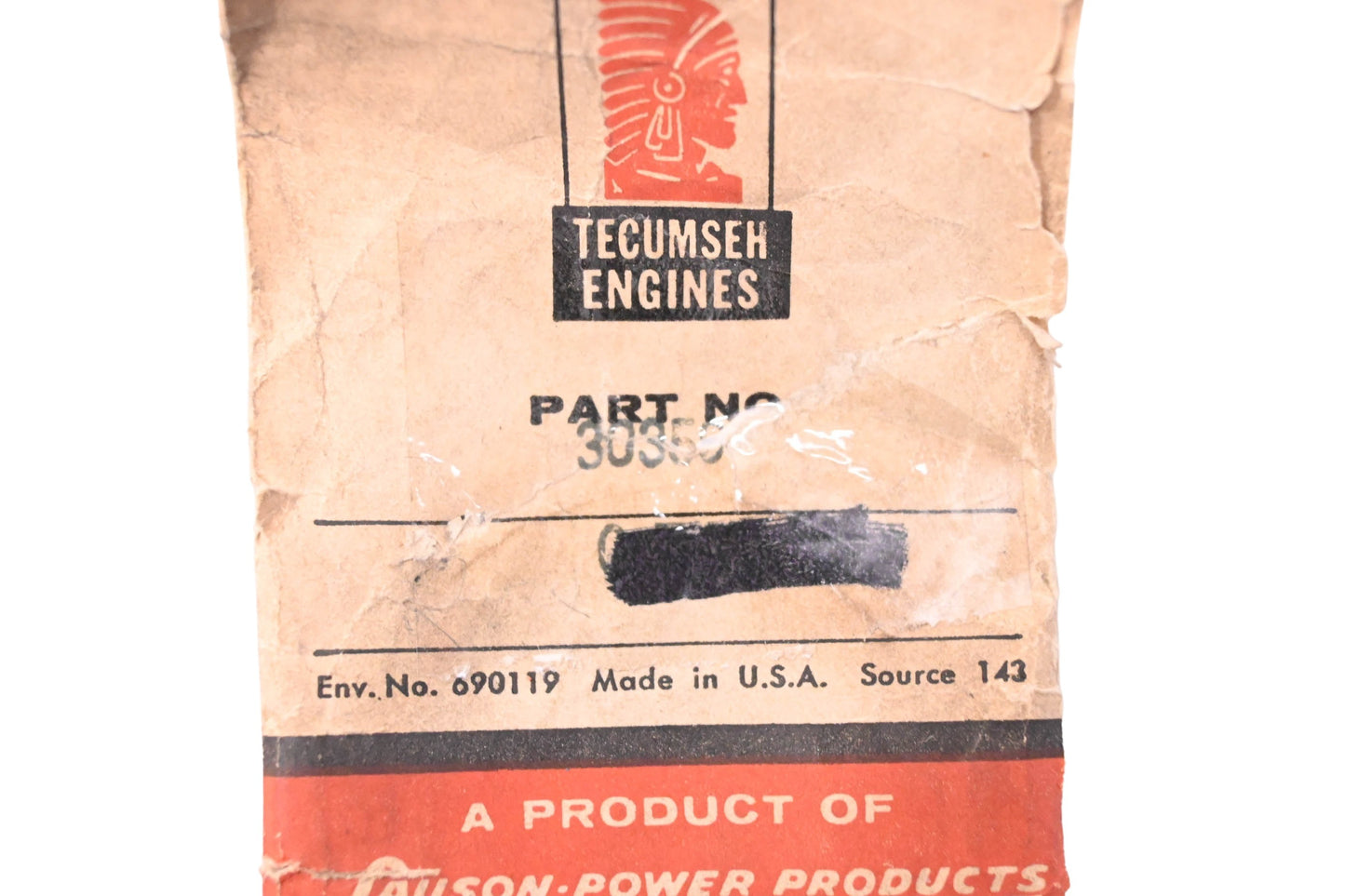 New OEM Tecumseh 30356 Float Bowl Gaskets Qty 2 NOS