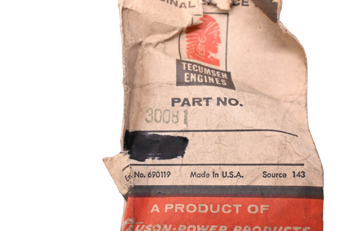 New OEM Tecumseh 30081 Gasket NOS