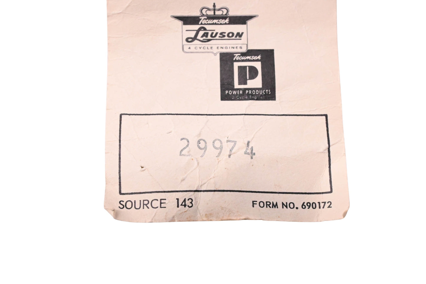New OEM Tecumseh 29974 Hub NOS