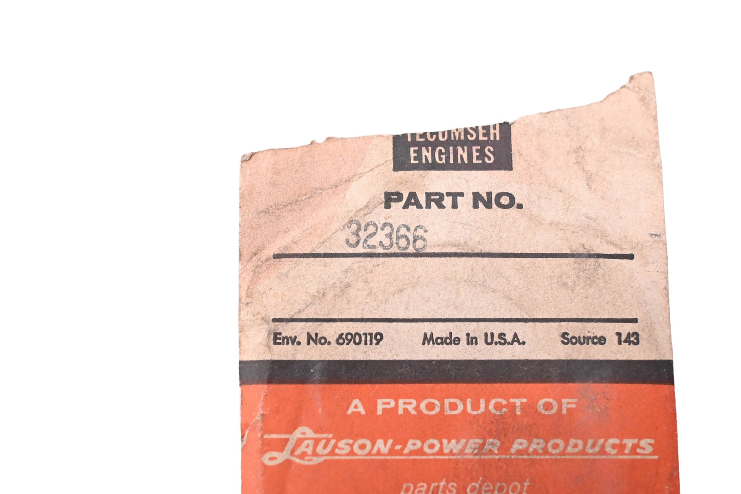 New OEM Tecumseh 32366 Gasket NOS