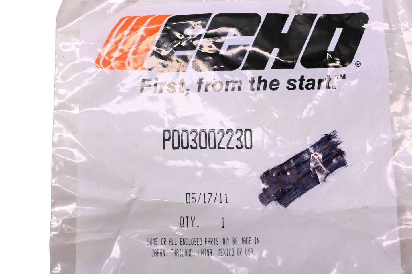 New OEM Echo P003002230 Carburetor Rebuild Kit NOS