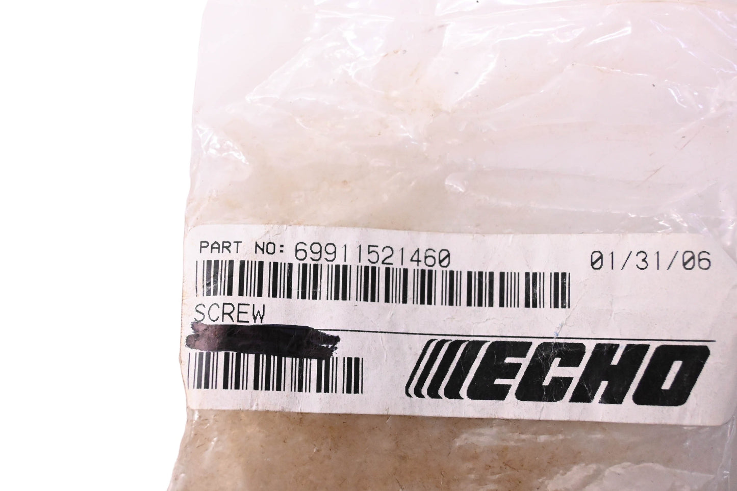 New OEM Echo 69911521460 Screw NOS