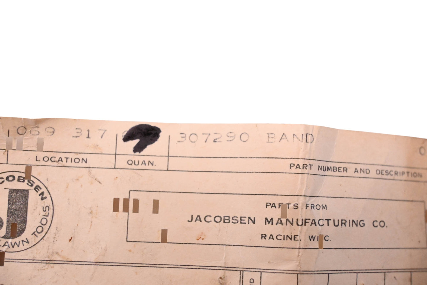 Jacobsen 307290 Band NOS