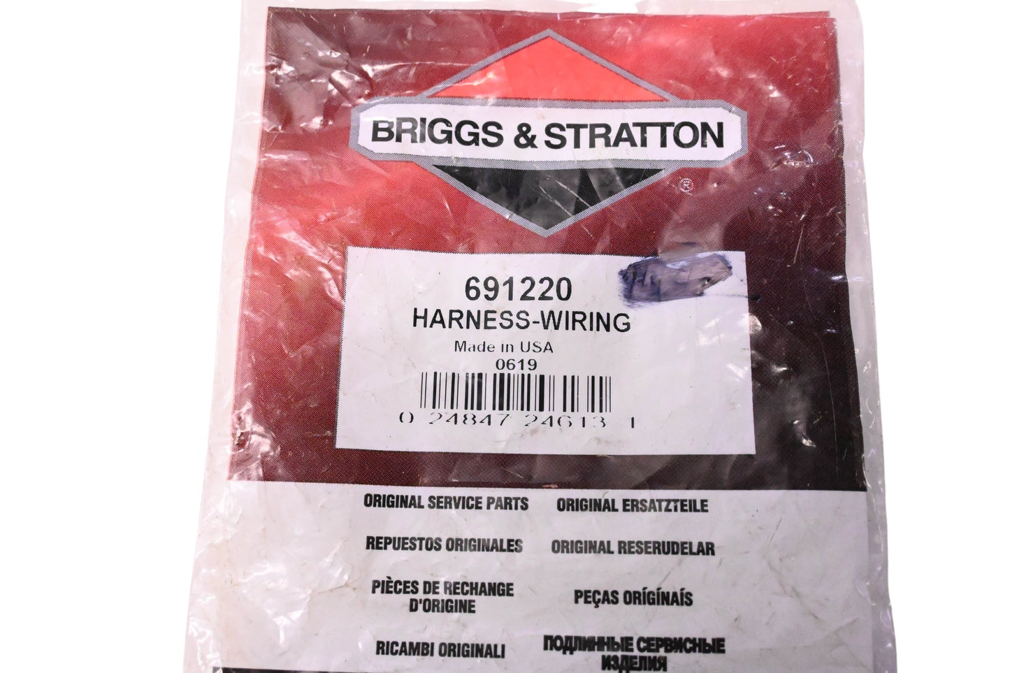 New OEM Briggs & Stratton 691220, 0619 Wiring Harness NOS