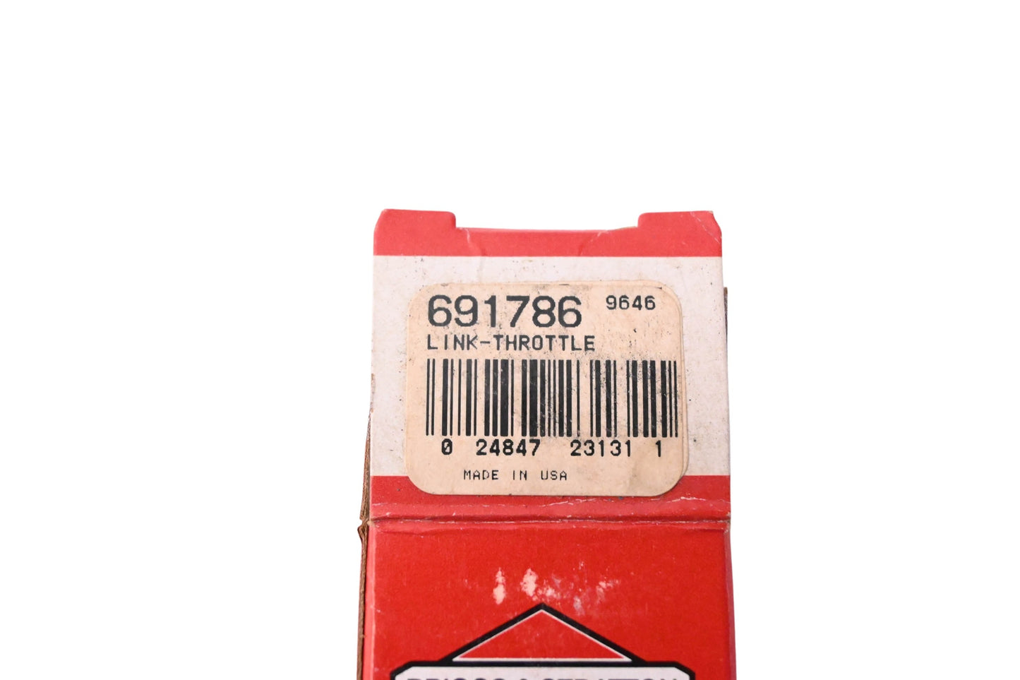 New OEM Briggs & Stratton 691786, 9646 Throttle Link NOS