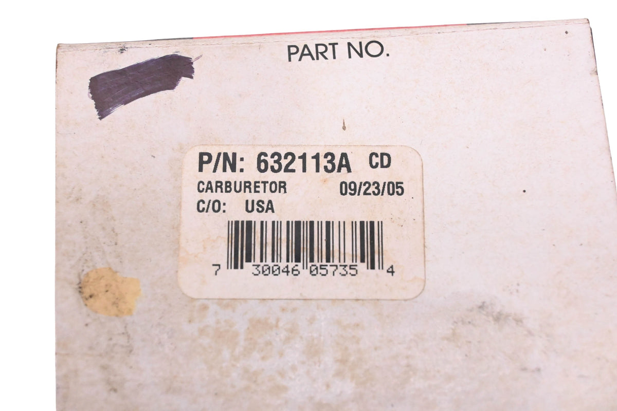 New OEM Tecumseh 632113A Carburetor Assembly NOS