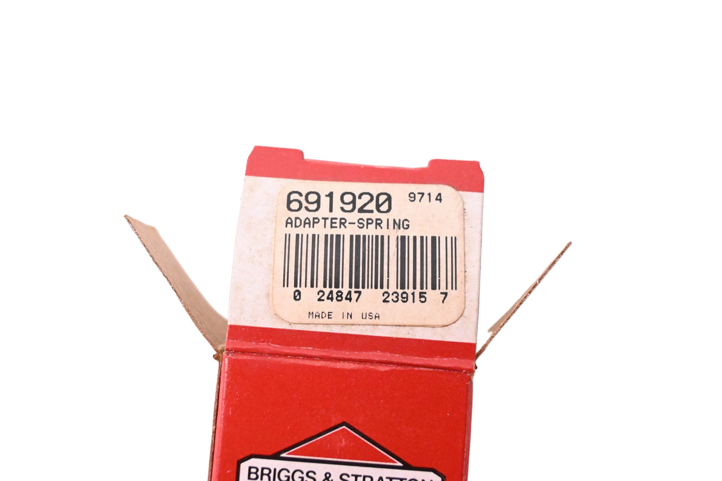 New OEM Briggs & Stratton 691920, 9714 Ratchet Spring Adapter NOS