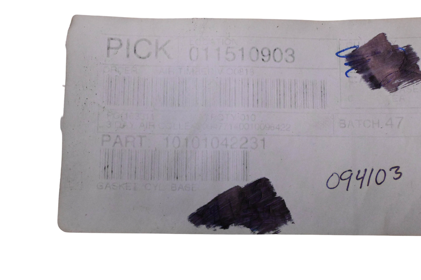 New OEM Echo 10101042231 Cylinder Gasket NOS