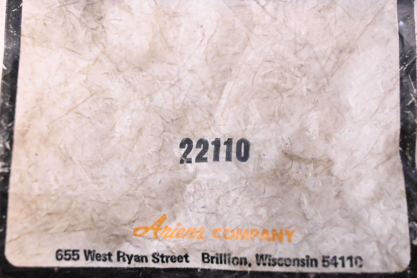 Ariens 22110, 02211000 Worm Gear NOS