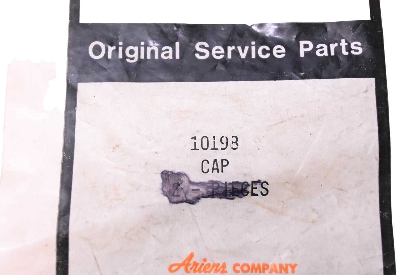 Ariens 10198, 01019800 Cap NOS