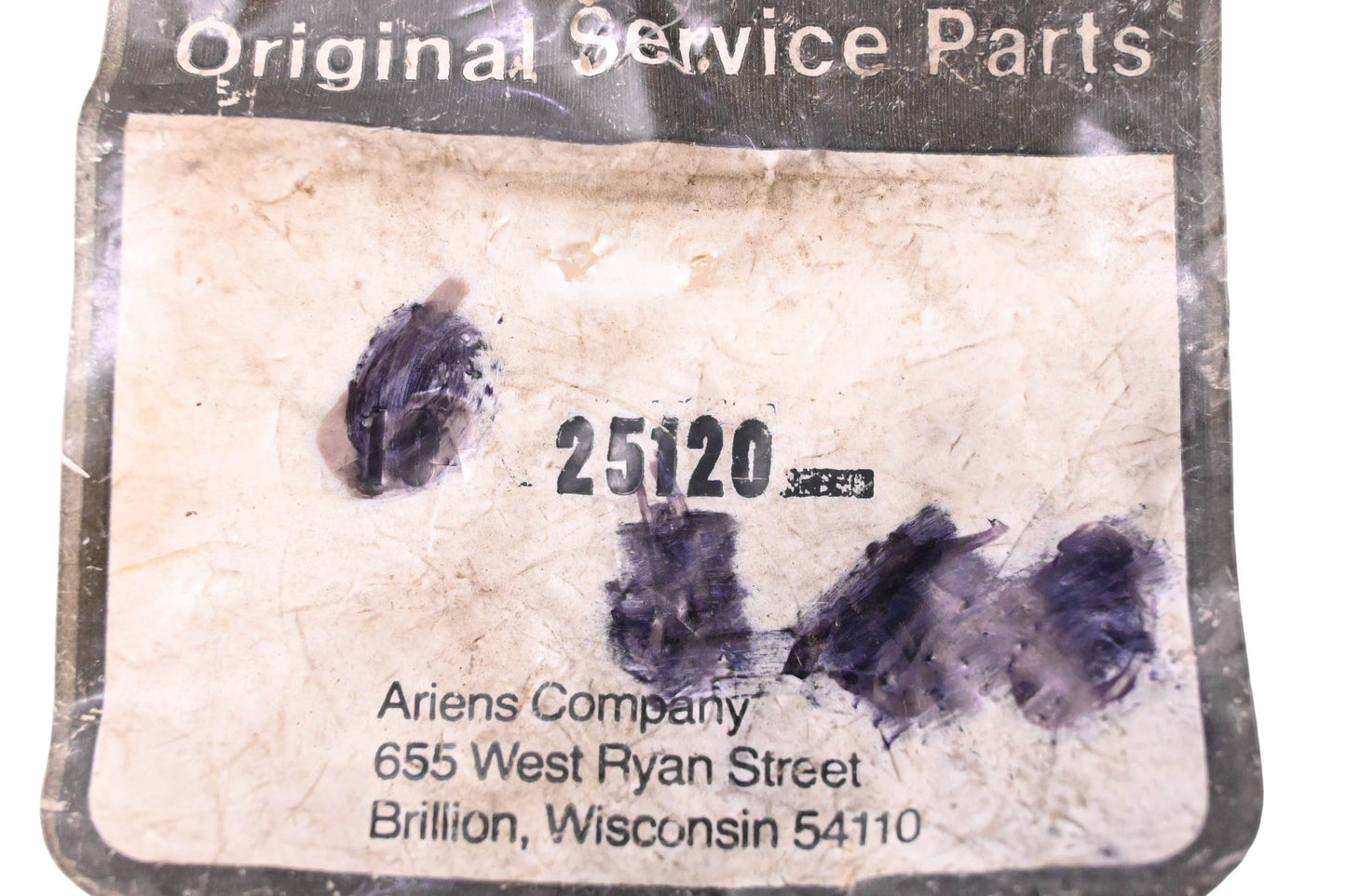 Ariens 25120, 02512000 Spindle Washer NOS