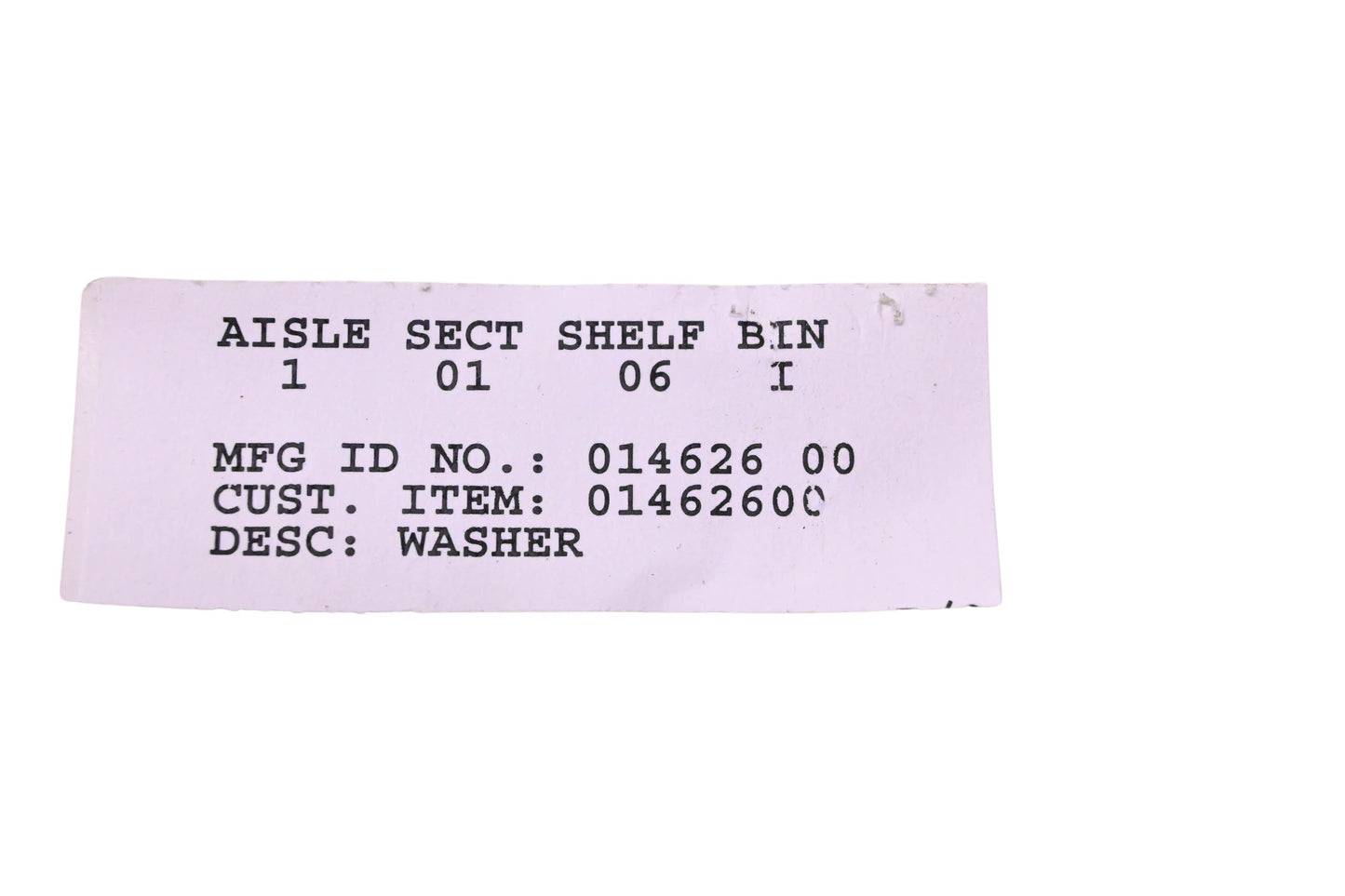 Ariens 01462600 Washer NOS