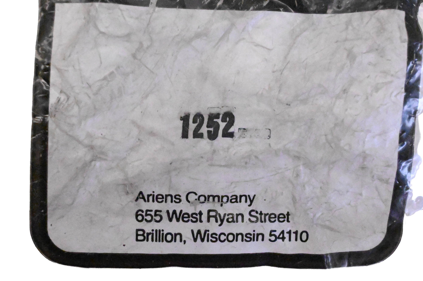 Ariens 00125200, 1252 Dust Cap NOS