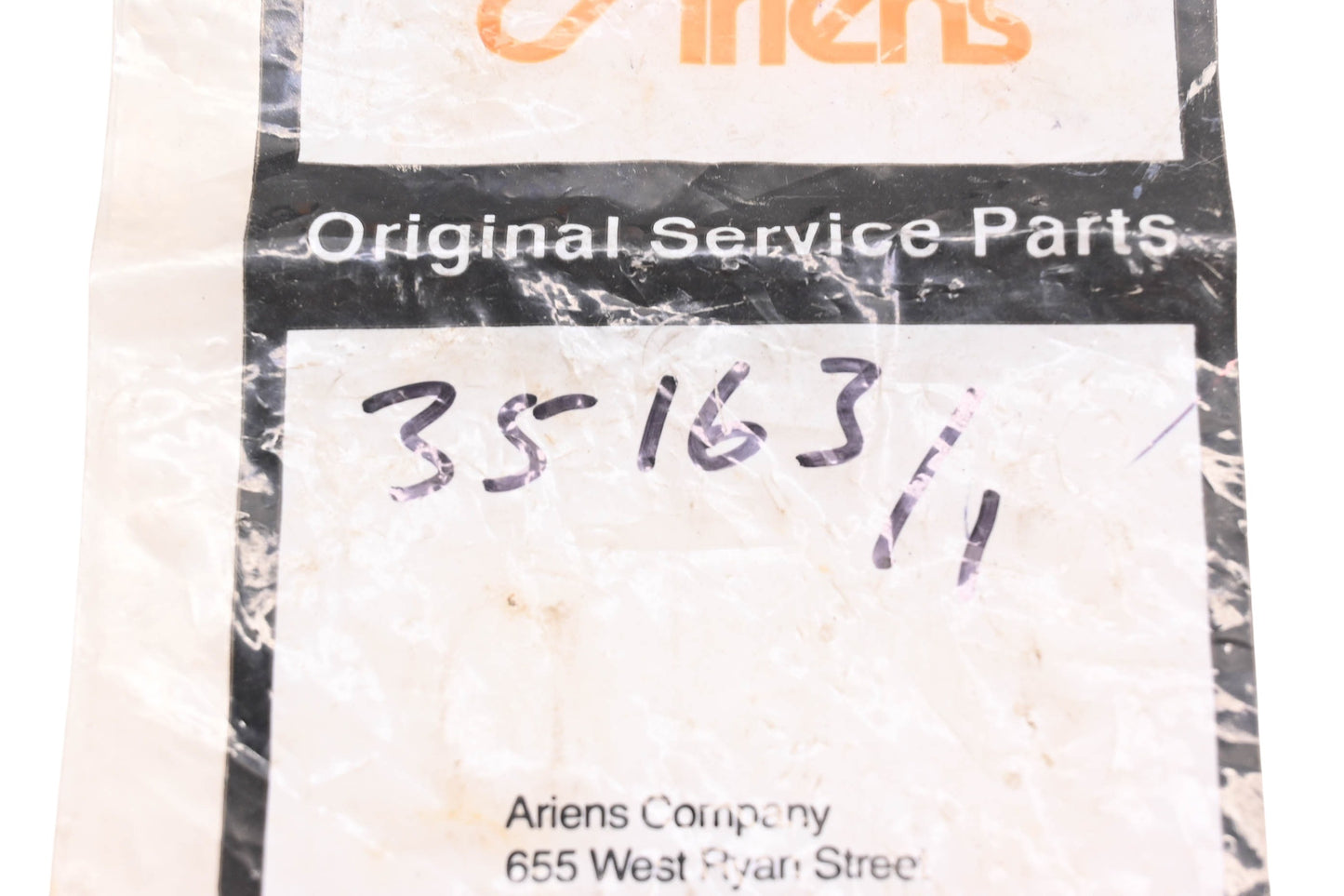 Ariens 35163, 03516300 Hi Lo Cover Plate NOS