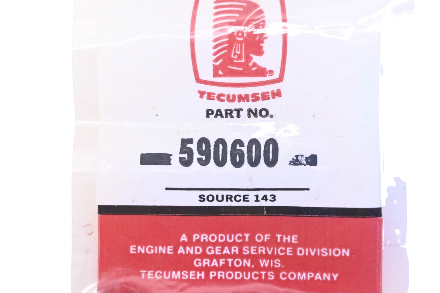 New OEM Tecumseh 590600 Washer NOS