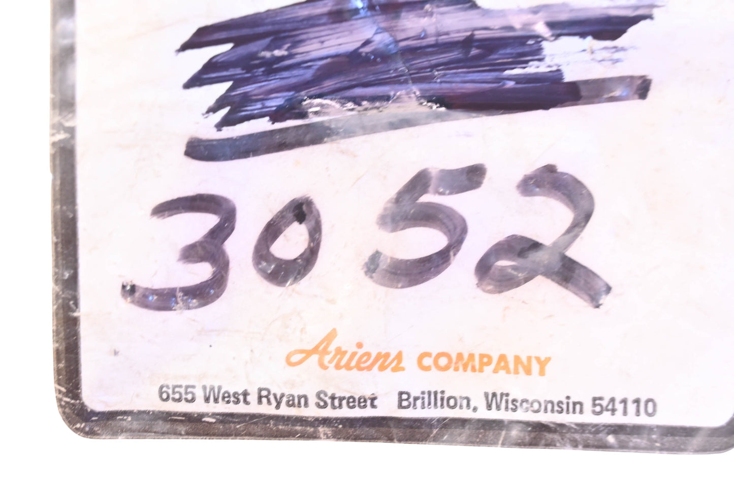 Ariens 00305200 Exhaust Flange Plate NOS