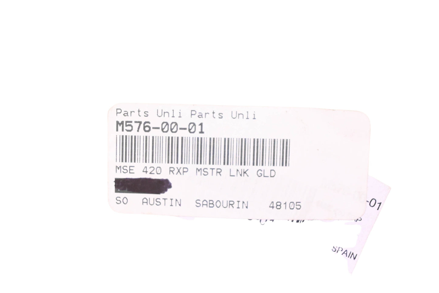 Moose Racing M576-00-01 Gold Clip Style Master Link NOS