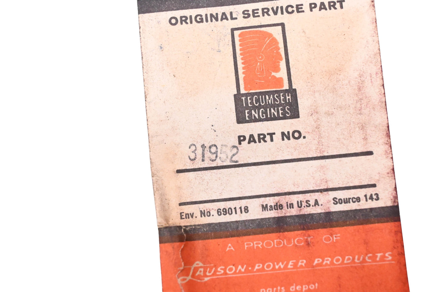 New OEM Tecumseh 31952 Plunger NOS