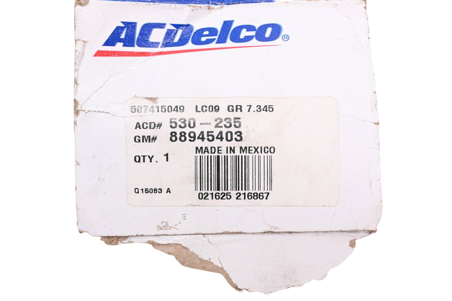 ACDelco 530-235 Gas Charged Front Shock Absorber Assembly NOS