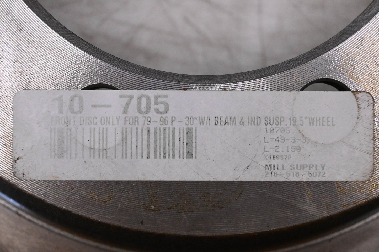 Raybestos 325349, 10-705 R-Line Brake Rotor NOS