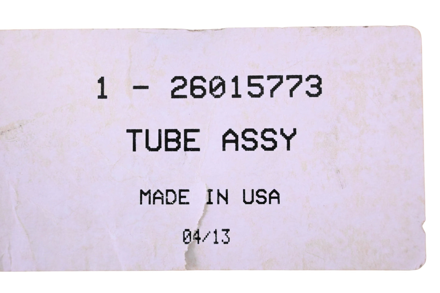 Workhorse 26015773 Shift Tube Assembly NOS