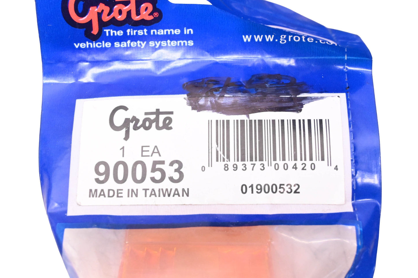 Grote 90053 Amber Side Marker Lens NOS