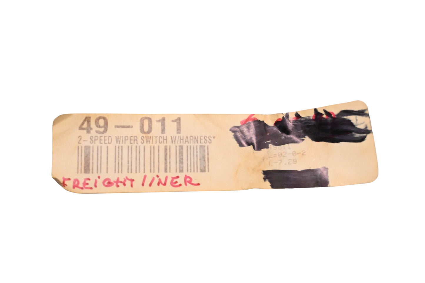 Cole 49-011 2 Speed Wiper Switch Assembly NOS