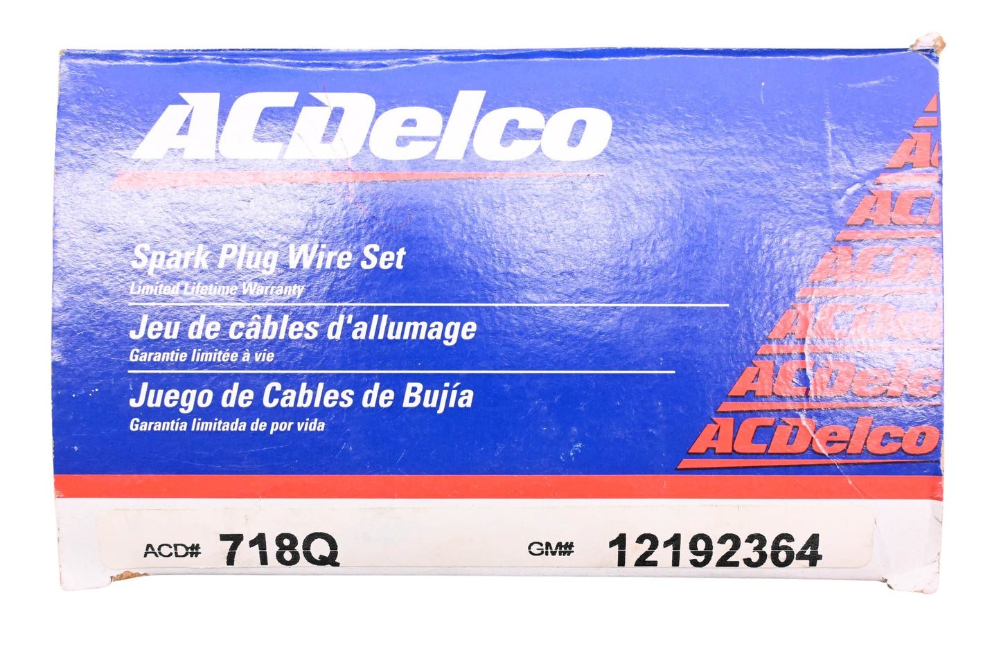 ACDelco 718Q Spark Plug Wire Kit NOS