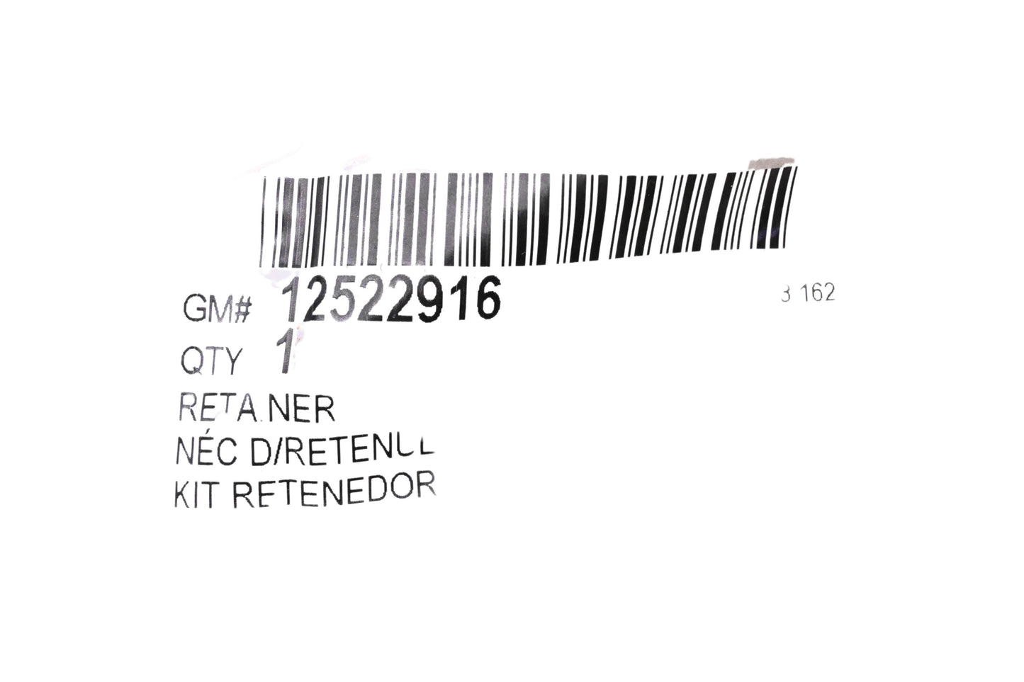 General Motors 12522916 Connector NOS