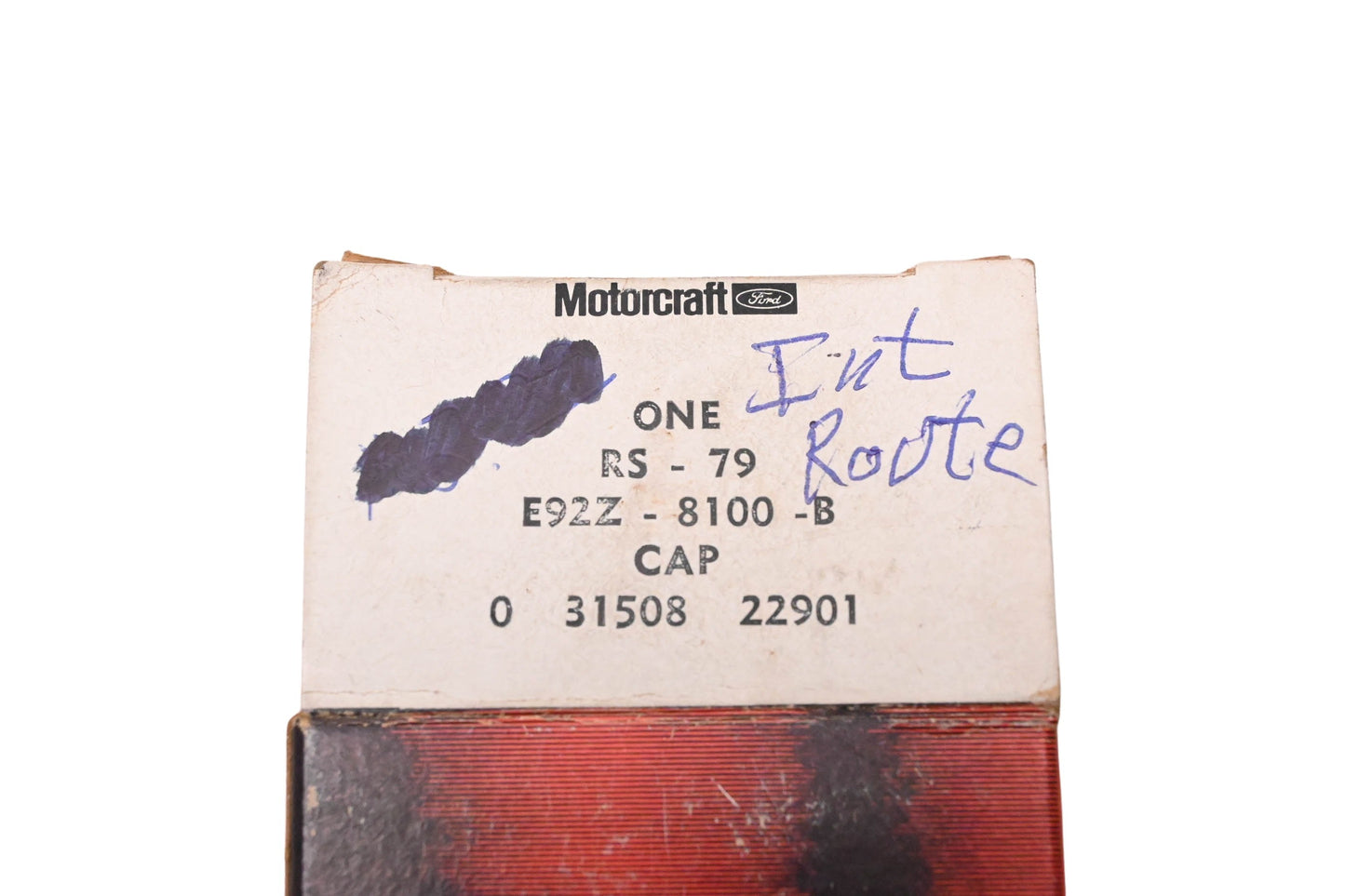 New OEM Motorcraft RS-79, E92Z-8100-B Red Radiator Cap Assembly NOS