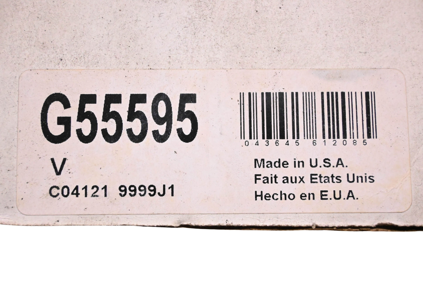 Gabriel G55595 Gas Ryder Suspension Strut Assembly NOS