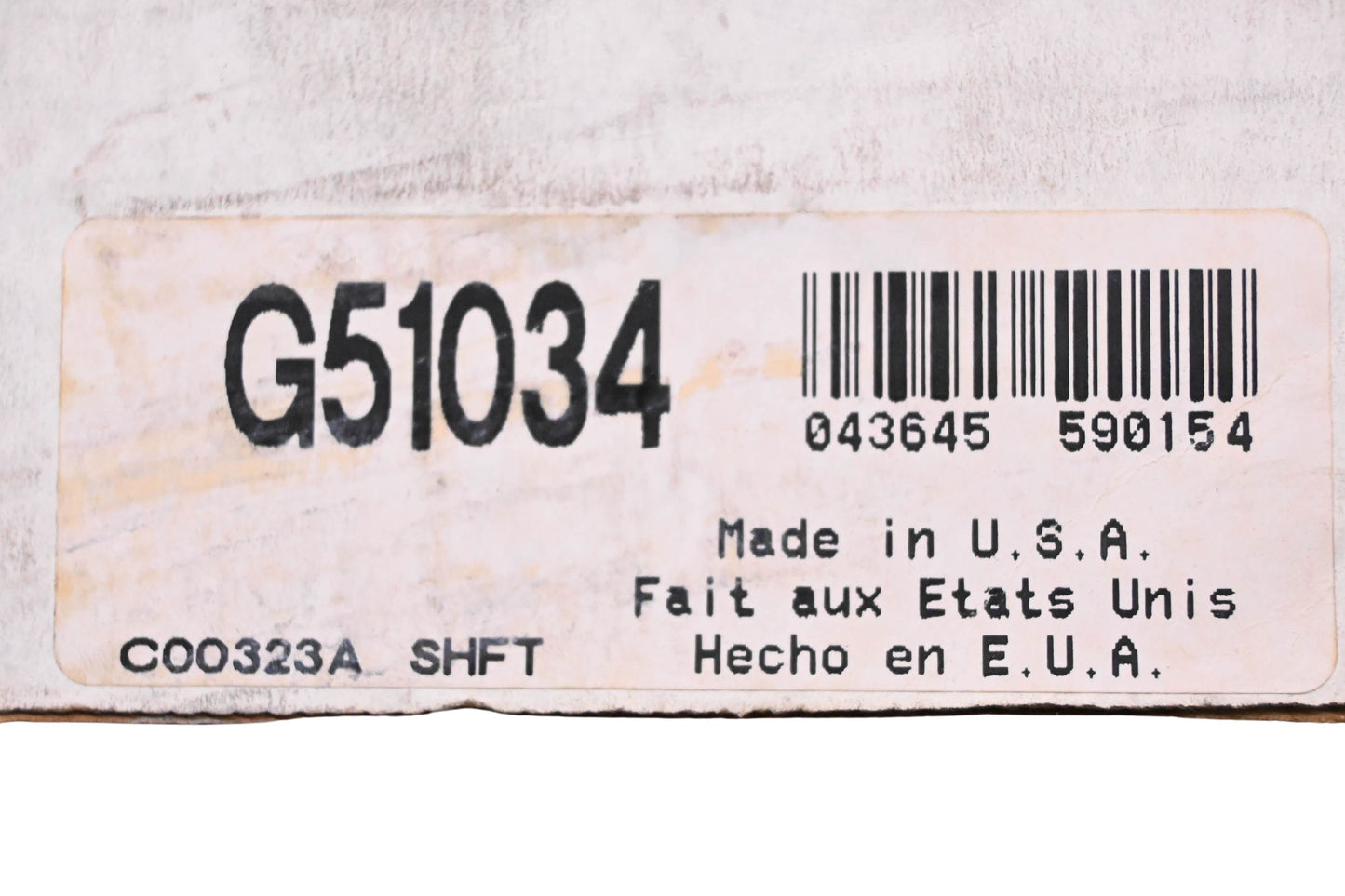 Gabriel G51034 Rear Suspension Strut Assembly Kit NOS